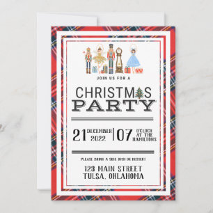 Christmas Nutcracker Invitations