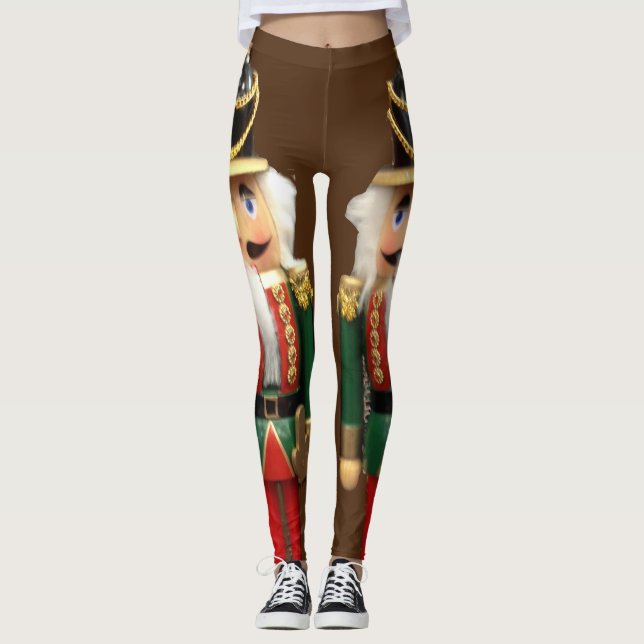 Christmas Nutcracker Leggings (Front)
