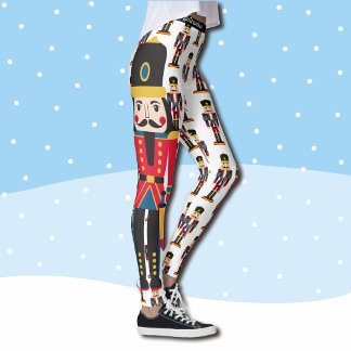 Christmas Nutcracker Leggings Bold Women's Pants