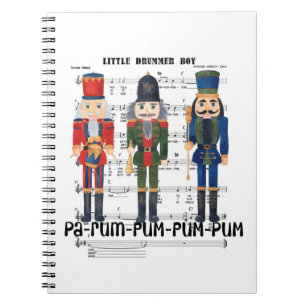 Christmas Nutcracker Notebook