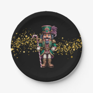 Christmas Nutcracker Paper Plate