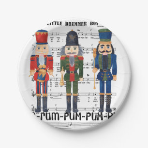 Christmas Nutcracker Paper Plate