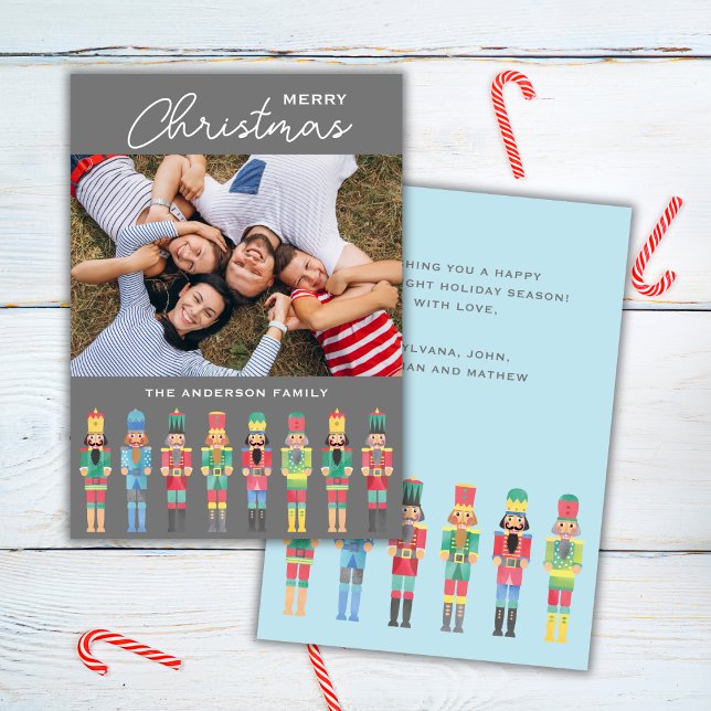CHRISTMAS NUTCRACKER PHOTO GREETING CARD (Creator Uploaded)