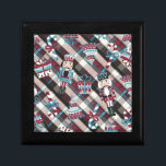 Christmas Nutcracker Plaid Blue Burgundy Gift Box<br><div class="desc">Thank You for visiting The Holiday Christmas Shop! You are viewing The Lee Hiller Designs Holiday Collection of Home and Office Decor,  Apparel,  Gifts,  Collectibles and more. The Designs include Lee Hiller Photography in Hand Drawn Mixed Media and  Digital Art Collection.</div>