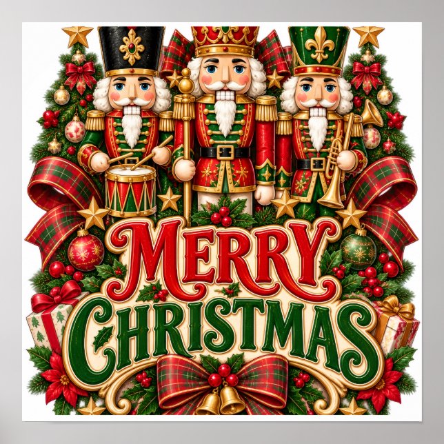 Christmas Nutcracker Poster (Front)