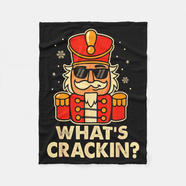 Christmas Nutcracker Shirt Men Kids Women Boys Chr Fleece Blanket (Front)