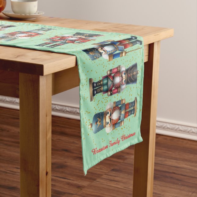 Christmas Nutcracker Short Table Runner (In Situ)