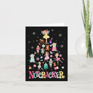 Christmas Nutcracker Squad Ballet Dance Matching F Card