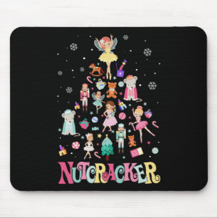 Christmas Nutcracker Squad Ballet Dance Matching F Mouse Mat