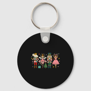 Christmas Nutcracker Squad Ballet Dance Women Kid  Key Ring
