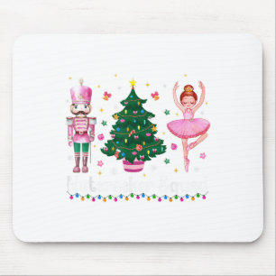 Christmas Nutcracker Squad Ballet Dance Women Kids Mouse Mat