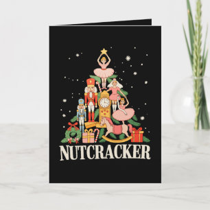 Christmas Nutcracker Squad Ballet Dance Xmas Card