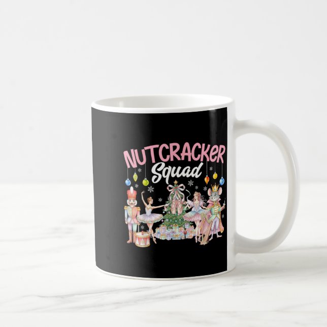 Christmas Nutcracker Squad Ballet Family Matching  Coffee Mug (Right)