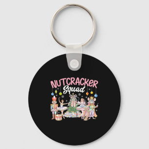 Christmas Nutcracker Squad Ballet Family Matching  Key Ring