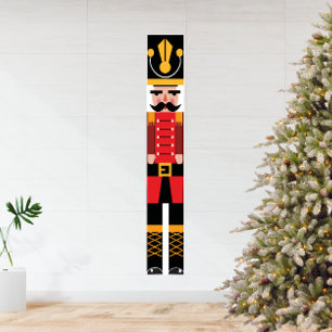 Christmas Nutcracker Traditional red Banner