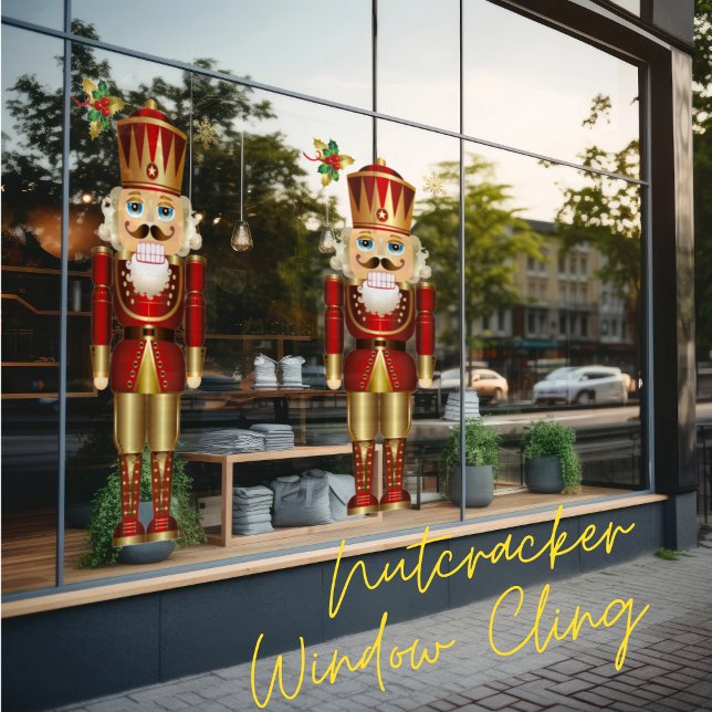 Christmas Nutcracker Window Cling (Nutcracker Window Cling )