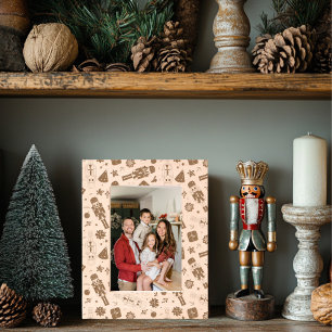 Christmas Nutcracker Wooden  Etched Frames
