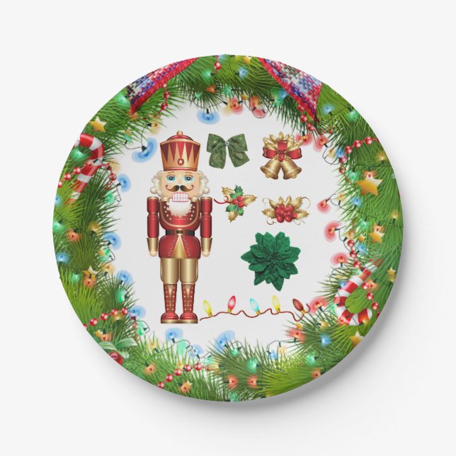 Christmas Nutcrackers_GC Paper Plate (Front)