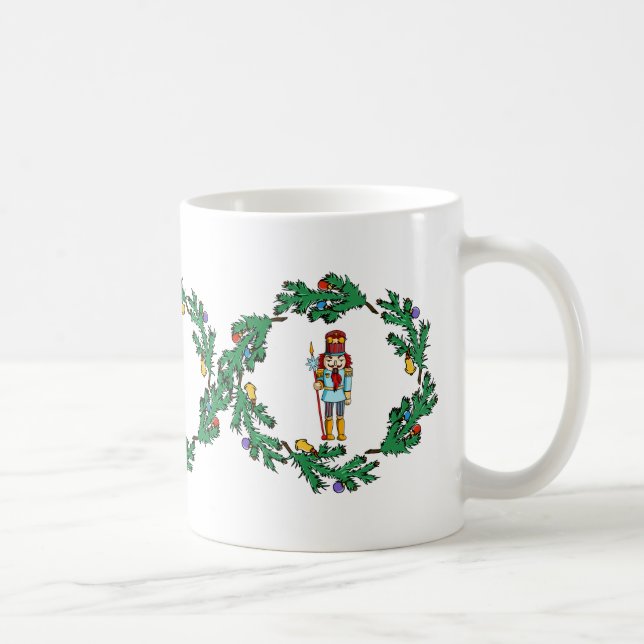Christmas Nutcrackers Spirit Coffee Mug (Right)