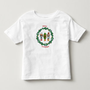 Christmas Nutcrackers Toy Soldiers Toddler T-Shirt