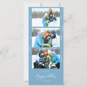 Christmas o Holiday Multi Photo Retro Filmstrip LB