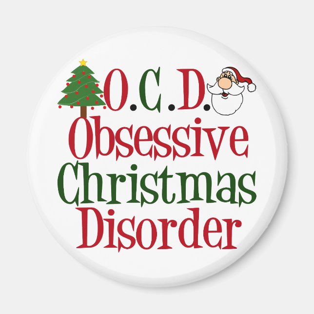 Christmas Obsession Magnet (Front)