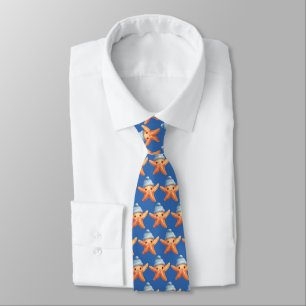 Christmas Ocean Animal Necktie