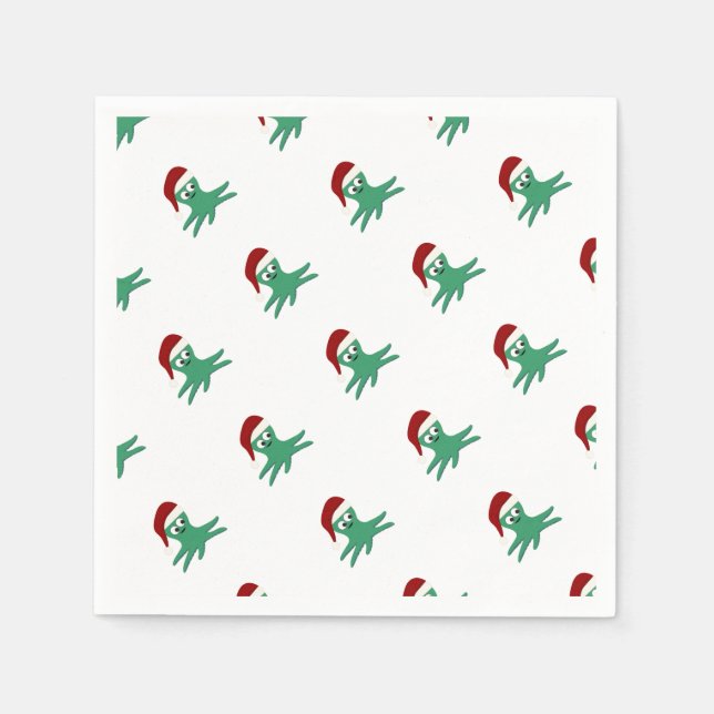 Christmas Octopus Napkin (Front)