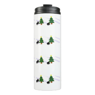 Christmas of the Little Pig Thermal Tumbler