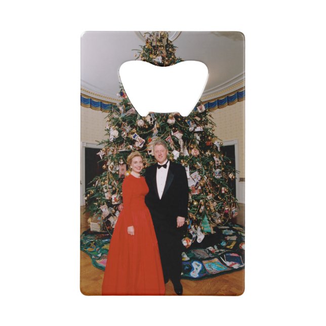 Christmas of US President Bill Clinton & Hillary  (Front)