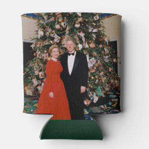 Christmas of US President Bill Clinton & Hillary Can Cooler