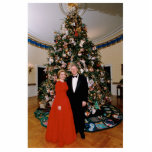 Christmas of US President Bill Clinton & Hillary  Photo Sculpture Decoration<br><div class="desc">Bill & Hillary Clinton Christmas White House, Bill Clinton is an American politician from Arkansas who served as the 42nd President of the United States (1993-2001). He took office at the end of the Cold War, and was the first baby-boomer generation President. --- During the administration of William Jefferson Clinton,...</div>