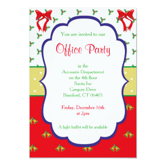 Christmas Office Party Invitations &amp; Announcements | Zazzle.co.uk