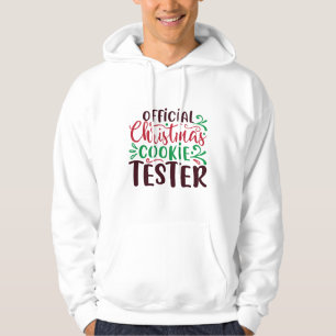 Christmas official cookie tester hoodie