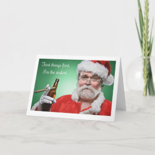 Christmas - OG Santa Holiday Card