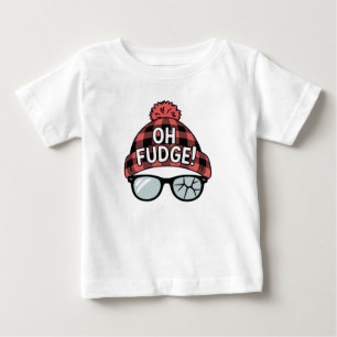 Christmas Oh Fudge Xmas Vacation Funny Holiday  Baby T-Shirt