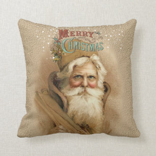 Christmas Old World Santa 2 Cushion