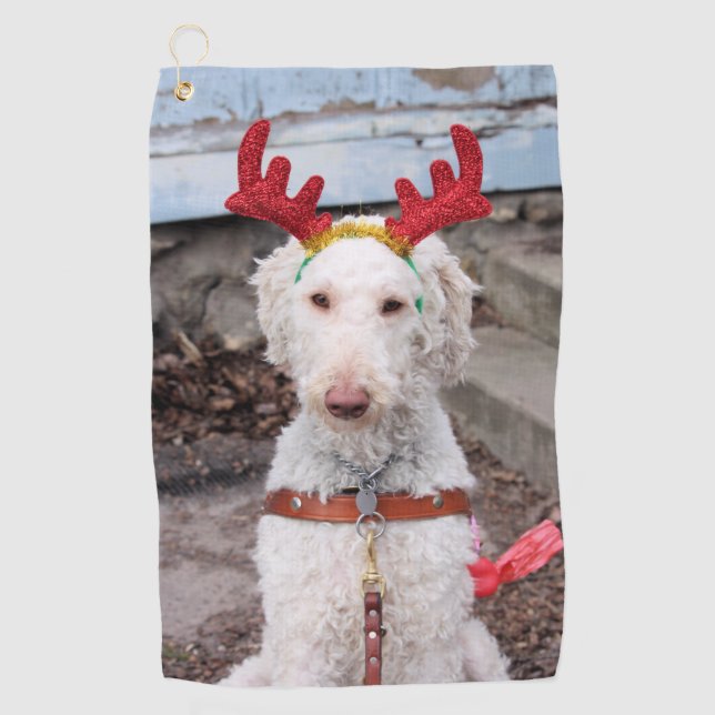 Christmas Ollie Golf Towel (Front)