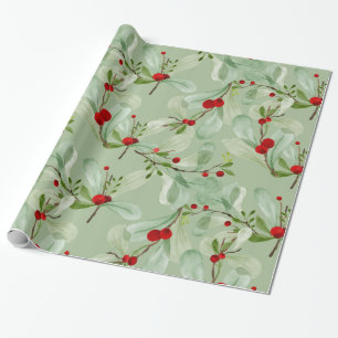Christmas omella wrapping paper