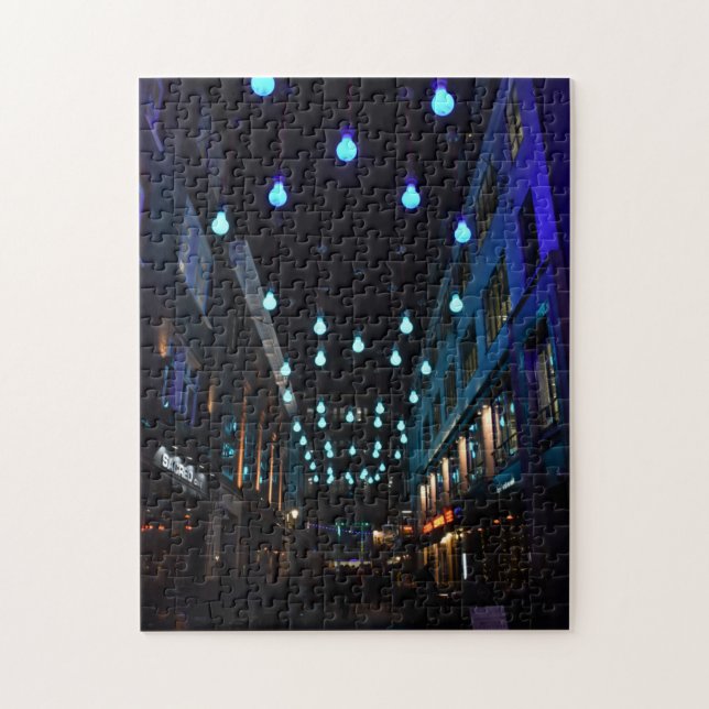 Christmas on Carnaby Street, Soho, London, UK Jigsaw Puzzle (Vertical)