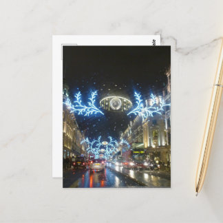 Christmas on Regent Street, London Postcard
