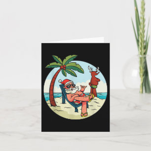 Christmas On The Beach Christmas In July Card