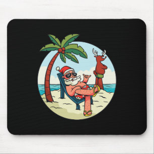 Christmas On The Beach Christmas In July Mouse Mat