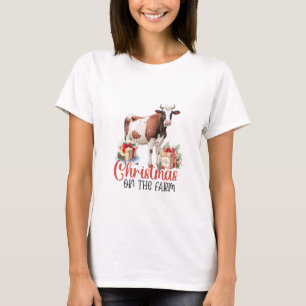 Christmas On The Farm T-Shirt