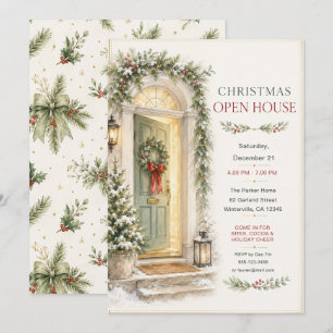 Christmas Open House Invitation