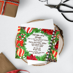 Christmas Open House Invitation