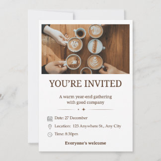 Christmas Open House Invitation | Holiday Home