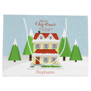 Christmas Open House Large Gift Bag
