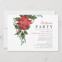 Christmas Open House Party Floral