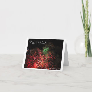 Christmas or Holiday card - Lights Design 3